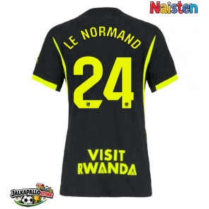 Atletico Madrid Robin Le Normand #24 Vieraspaita Naisten 2026-27 Lyhythihainen